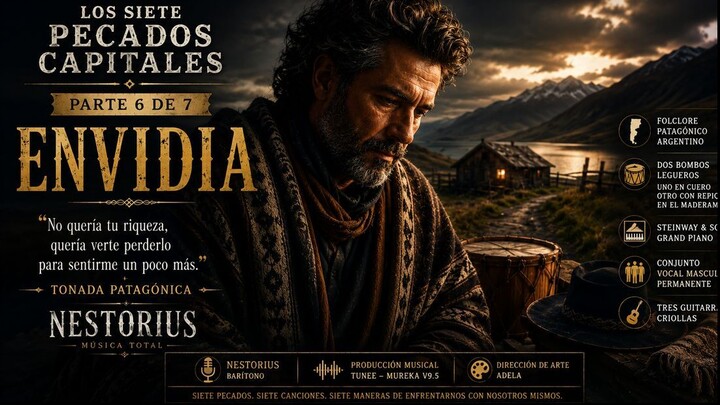 LOS SIETE PECADOS CAPITALES - Parte 6 - ENVIDIA -   Tonadita Patagónica -NESTORI