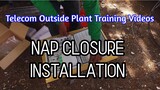 NAP (Network Access Point) Closure Installation - FTTH deployment