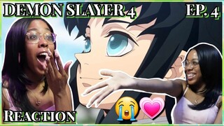 His EXPRESSIONS I CAN'T 😭💖 | DEMON SLAYER 4: Training Arc Episode 4 Reaction | Lalafluffbunny