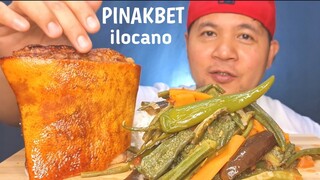 BAKED PORK BELLY | ILOCANO PINAKBET | PINOY MUKBANG