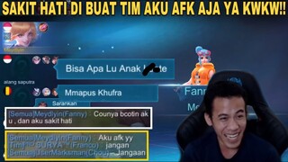 CHOUNYA BACOTIN AKU DAN AKU SAKIT HATI AKU AFK AJA YA KWKW!! PRANK FANNY NGESOT