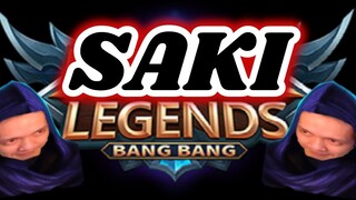 Mobile Legends: SAKI TOP GLOBAL BABAERO