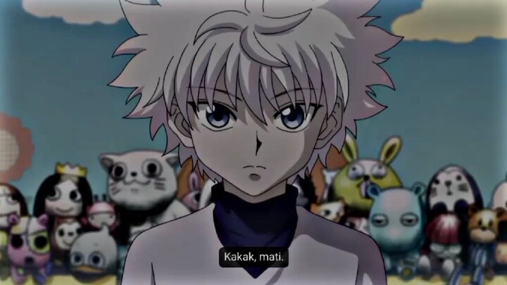Adik Killua sangat over power