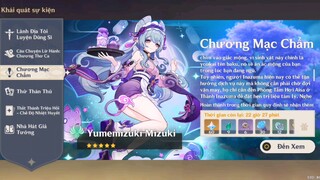 Yumemizuki nhiệm vụ truyền thuyết • Phiền não của người ăn mộng • chương mạc chẩm màn 1 genshin 5.4