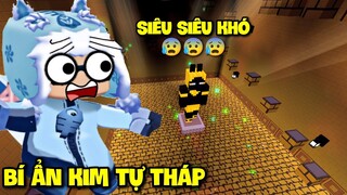 MEOWPEO BẤT LỰC CHỊU THUA MAP PARKOUR KIM TỰ THÁP BÍ ẨN SIÊU KHÓ SIÊU HACK NÃO TRONG MINI WORLD