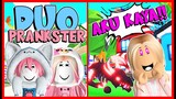 GHOST PRANK!! DUO BOCIL NAKAL KEMBALI BERULAH DI ADOPT ME!! Feat @MOOMOO Roblox Indonesia