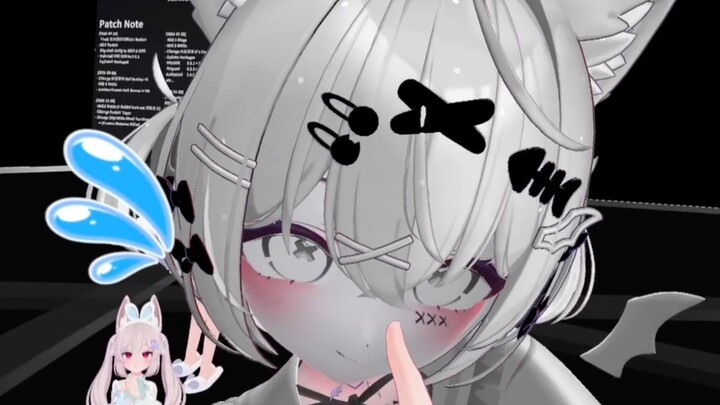 Anak hantu itu sangat menyenangkan... hei mengapa kau mempermainkanku!