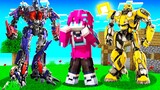 ช่วย+แกล้งเพื่อน!! แปลงร่างเป็น "ทรานฟอร์เมอร์" หุ่นยนต์สุดเท่!! | Minecraft ช่วย+แกล้ง