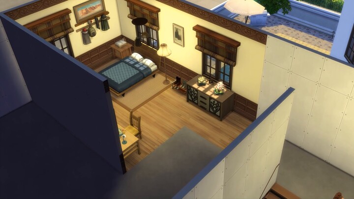 The Sims 4│Imitasi Villa "Kudo" Terkenal│Konstruksi Cepat NOCC｜