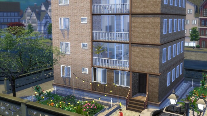 [Cloud viewing] The Sims 4 memiliki apartemen yang dibangun sendiri