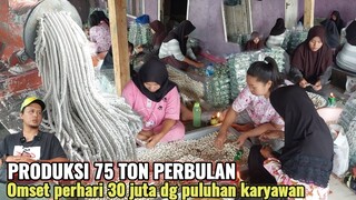 Et dah PRODUKSI 75 TON perbulan!! Dulu modal nekad gadein sawah untuk mulai usaha ini | usaha sukses