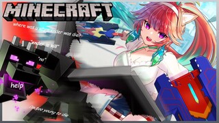【MINECRAFT】The End of the Ender Dragon with THE GIRLS #kfp #キアライブ
