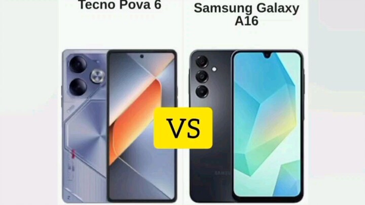 Tecno Pova 6 Vs Samsung Galaxy A16
