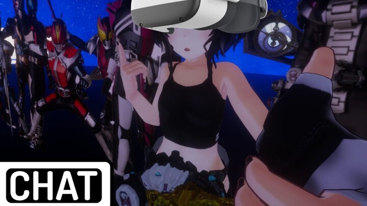 Đắm mình vào Kamen Rider trong VR! giấc mơ trở thành sự thật