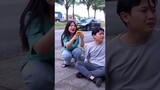 SHK - Hai Cô Gái Bắt Nạt Anh Ăn Xin Khuyết Tật - Beautiful girl bullies disabled guy #shorts