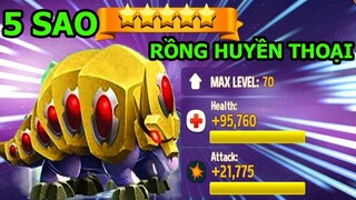 Tiến Hóa Rồng Huyền Thoại Bounder Lên 5 Sao Khỏe VL - Thành EJ Dragon City Top Game Android Ios