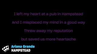 Ariana Grande - Hampstead (Karaoke Version)