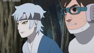 Boruto Chapter 186, Naruto New Generation - Lightsaber Duel, Konohamaru's tactics make him faint!