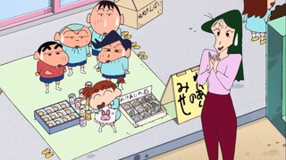 蜡笔小新：春日部防卫队卖有状况商品，妮妮说出真相后松阪不买了