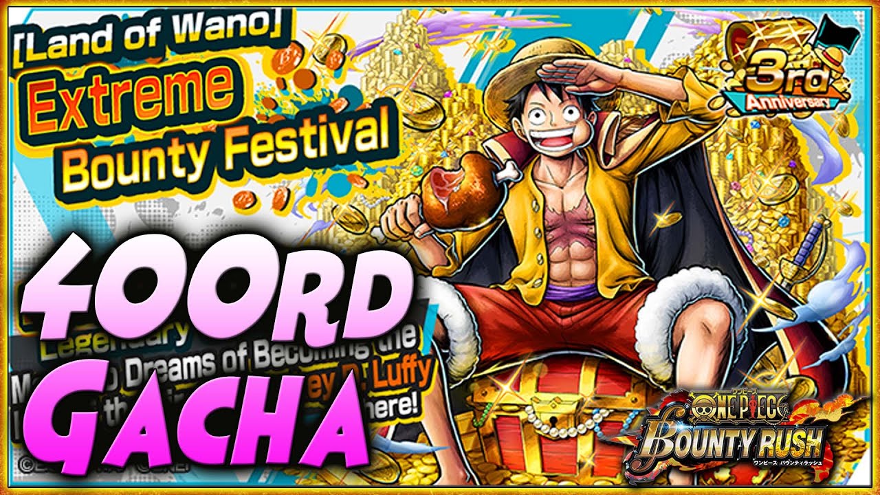 Ini Baru 3rd Anniv Gacha Ex Luffy Gear 4 Yang Op Parah Damagenya One Piece Bounty Rush Bilibili