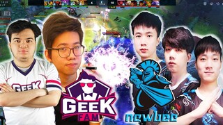 GEEK FAM KUKU + RAVEN vs NEWBEE NEW ROSTER