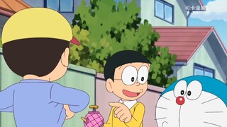 Doraemon, Nobita used the Continue Spray to see the subsequent scenes of the painting, but accidenta