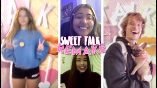 remaking banqnas' SWEET TALK edit + HER REACTION! (watch me edit)