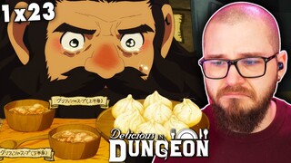 Senshi's Tragic Backstory | Delicious in Dungeon Episode 23 REACTION