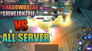 SHADOWBREAK/SHINEJONZOIE VS ALL SERVER 3VS3 MU ORIGIN 2