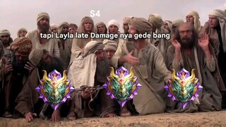 mobile legend. Layla no conter ygy😭😭