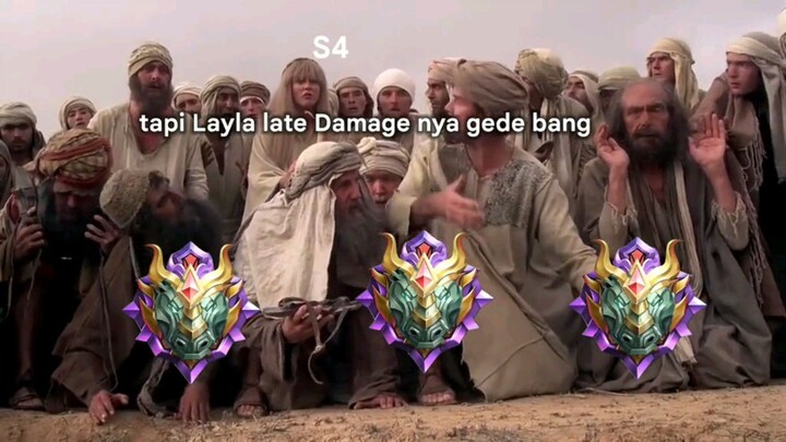 mobile legend. Layla no conter ygy😭😭