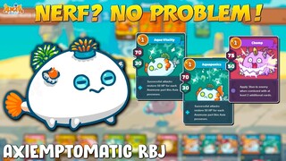 NERF? NO PROBLEM! TOP 3 LEADERBOARD! Axiemptomatic RBJ | AQUA AQUA BIRD GAMEPLAY!