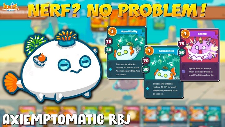 NERF? NO PROBLEM! TOP 3 LEADERBOARD! Axiemptomatic RBJ | AQUA AQUA BIRD GAMEPLAY!