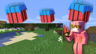 [Game]Cara Bertahan Hidup dalam Minecraft saat bertemu Air-drop