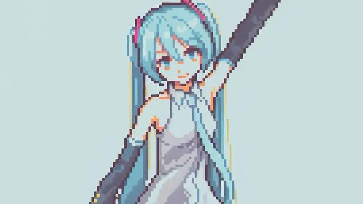 Why AI animation and pixels are a perfect match, let Miku tell you