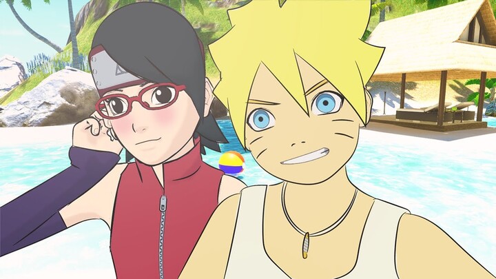 Boruto and Sarada Honeymoon! (naruto vrchat)