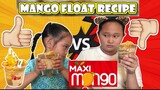 MANGO GRAHAM FLOAT IN A CUP RECIPE | ALA MAXI MANGO (philippines)