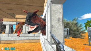 How Long Can I Survive in Jurassic Camp. Animal Revolt Battle Simulator