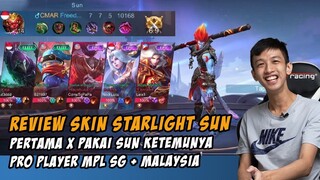 FIRSTH GAME PAKAI SUN, KETEMUNYA PLAYER MPL SINGAPORE + MALAYSIA!! GA NGERTI APAPUN SAMA NI HERO!!