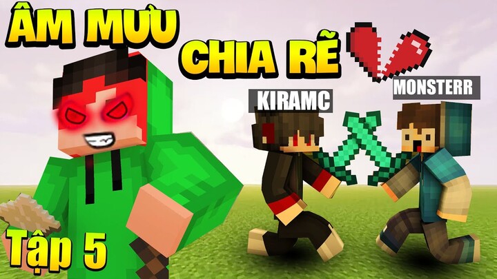 Làng bất ổn #5: Kiro tạo âm mưu chia rẽ giữa Kira và Monsterr như thế nào ?- Minecraft sinh tồn