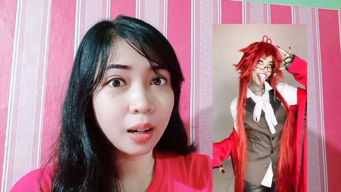 Custom cosplayyy uwu yang terakhir cakep jadi cantik 😍