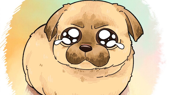 Healing-style illustrations | A roundup of little dogs being teased by cats