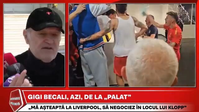 CAMPIONUL Gigi Becali, SHOW TOTAL LA PALAT_ MA DUC LA LIVERPOOL SA-I IAU LOCUL LUI KLOPP”