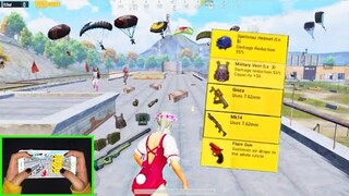 I LANDED on GROZA + MK14😍x3 Flare Gun😱Pubg Mobile