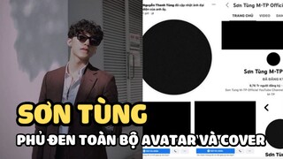 Sơn Tùng unfollow tất cả tài khoản trên Instagram, phủ đen toàn bộ avatar và cover: Chuyện gì đây?