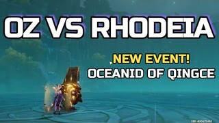 NEW EVENT! OZ vs RHODEIA OF LOCH Genshin Impact | Oceanid of Qingce