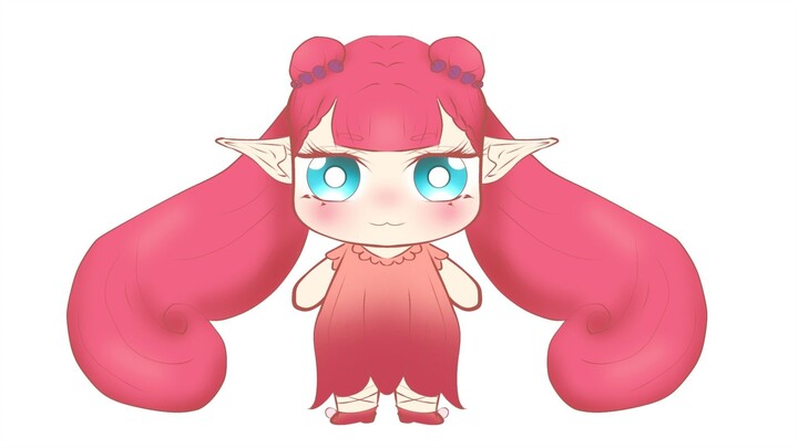 mewarnai chibi elf 🧝‍♂️