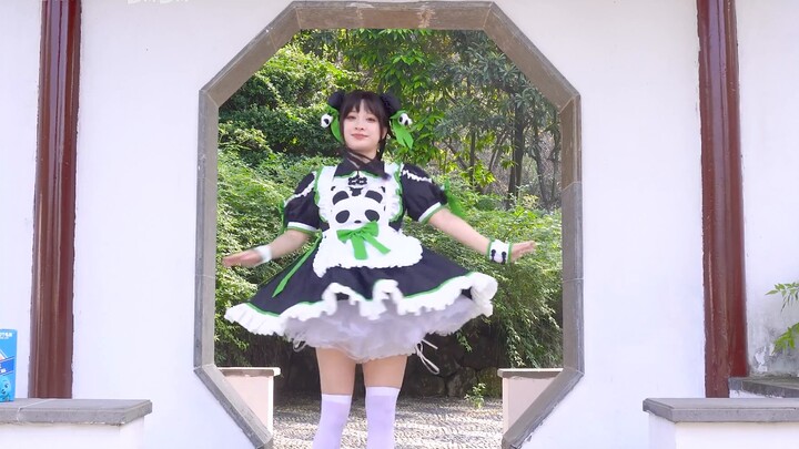 Shocked, the national treasure is dancing a cute dance, the cat's meal is dancing