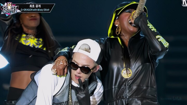 【4K 60fps】G-Dragon X Missy Elliott - Niliria (130829 Mnet M!Countdown)