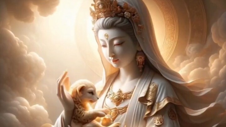 悟空住手！这是我的坐骑！-观音坐骑金毛犼
